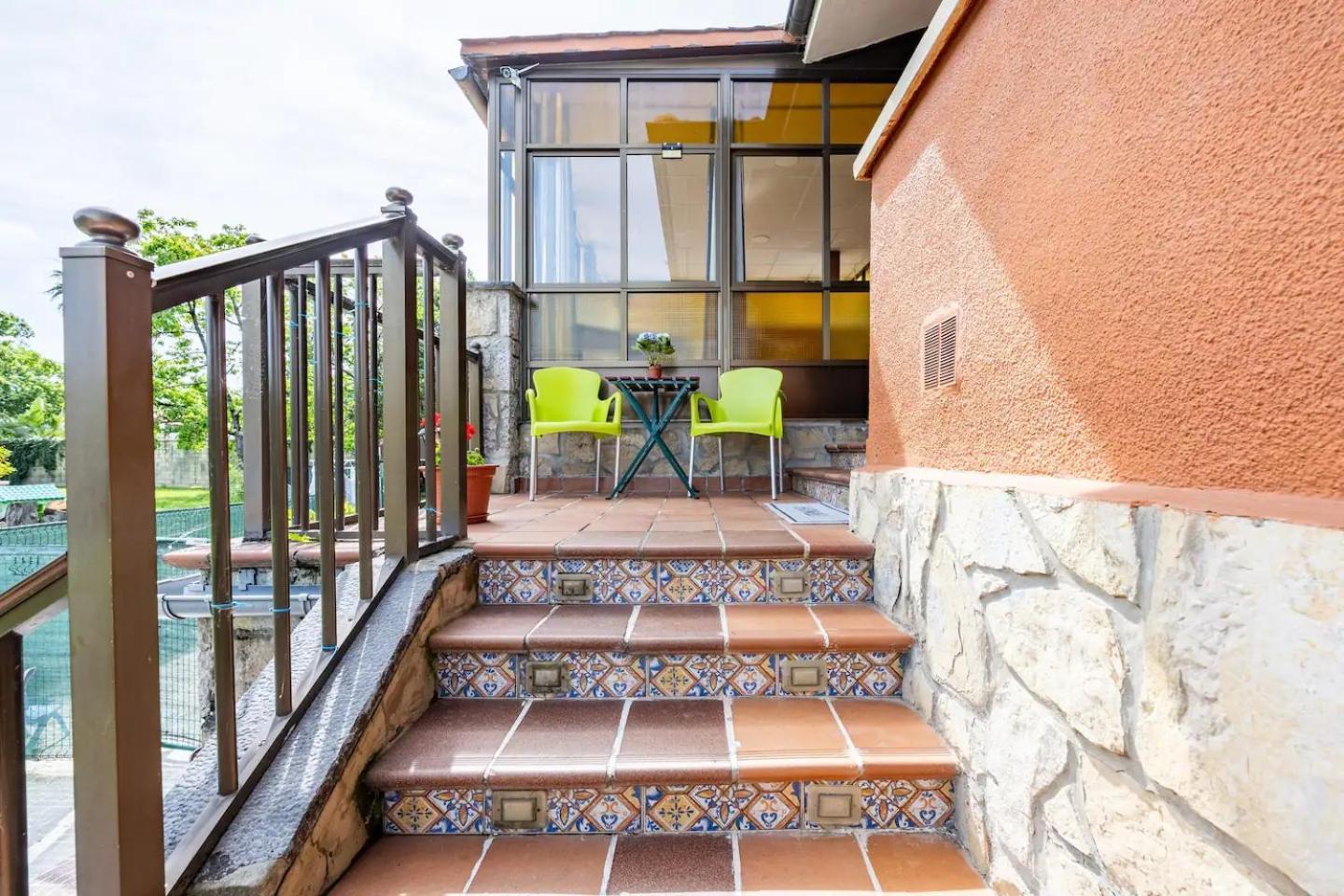 Family House Gijon Villa Bagian luar foto